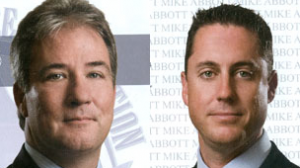 In the late 1990s, nine separate drug dealers accused members of Team 2, led by Det. Danny Ross, left, and Const. Mike Abbott, of stealing more than $600,000 in cash from them.(Photo by CBC)